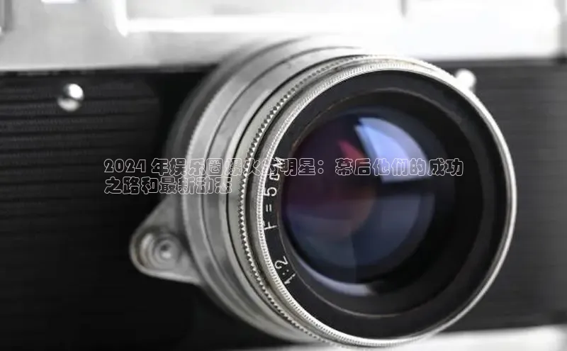 EON4招商百度数据开放平台2024 年娱乐圈爆火的明星：幕后他们的成功
之路和最新动态