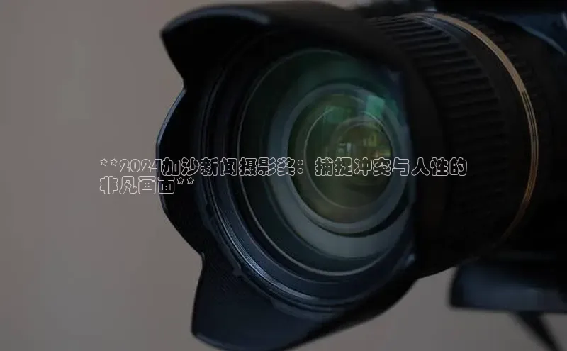 意昂体育4代理光魔科技**2024加沙新闻摄影奖：捕捉冲突与人性的
非凡画面**