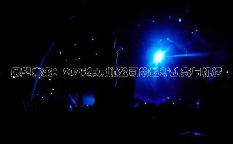 展望未来：2025年万顺公司的最新动态与机遇